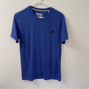 Adidas climalite shirt blue small
